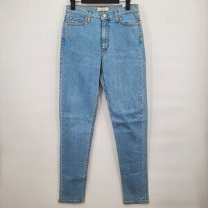 Comune Seattle Jeans Revival Fit Skinny Hi-Rise Stretch 27 Womens NWOT Blue